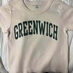 Brandy Melville “Greenwich” Baby Tee!
